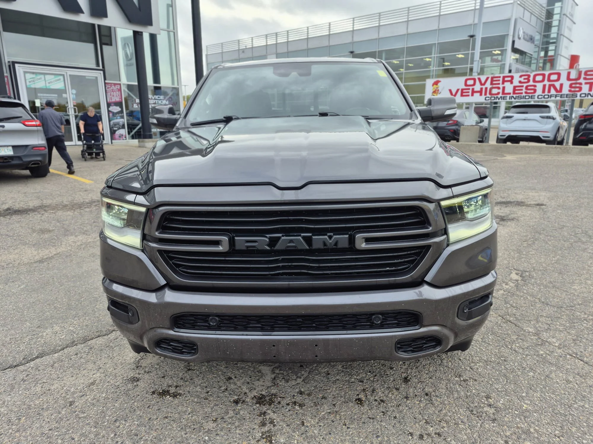 Certified Used 2022 Granite Crystal Metallic Ram Sport 4x4*5.7L HEMI | Htd Seats | Htd Wheel | Nav | Alpine Audio | Park Assist | Tow Pkg | CarPlay image 4