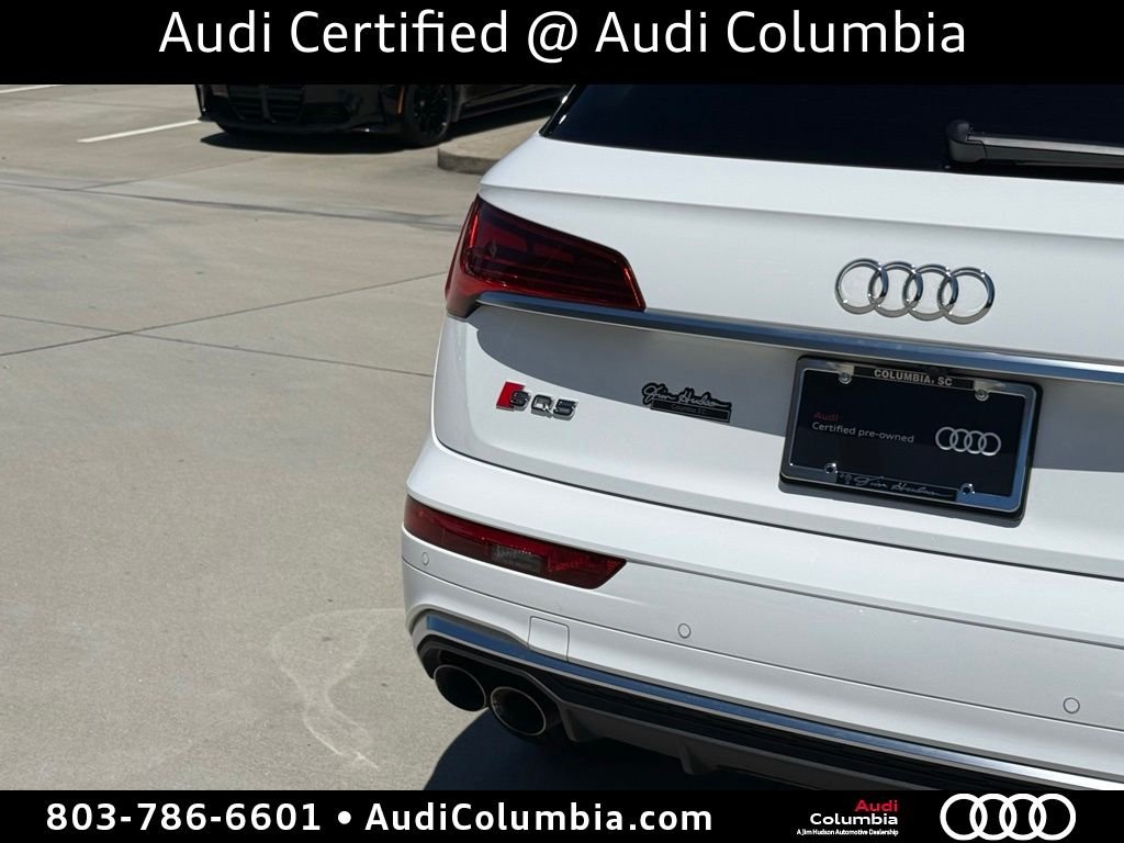 Certified Used 2023 White Audi Premium Plus image 14