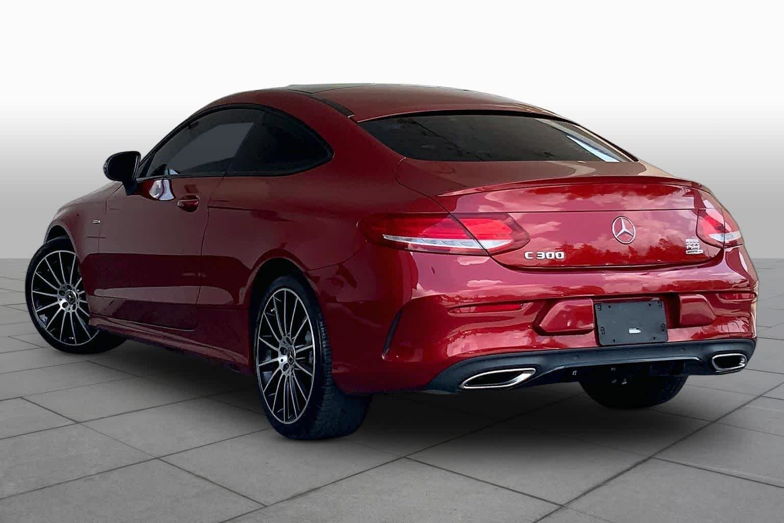Used 2018 designo Cardinal Red Metallic Mercedes-Benz C 300 image 12