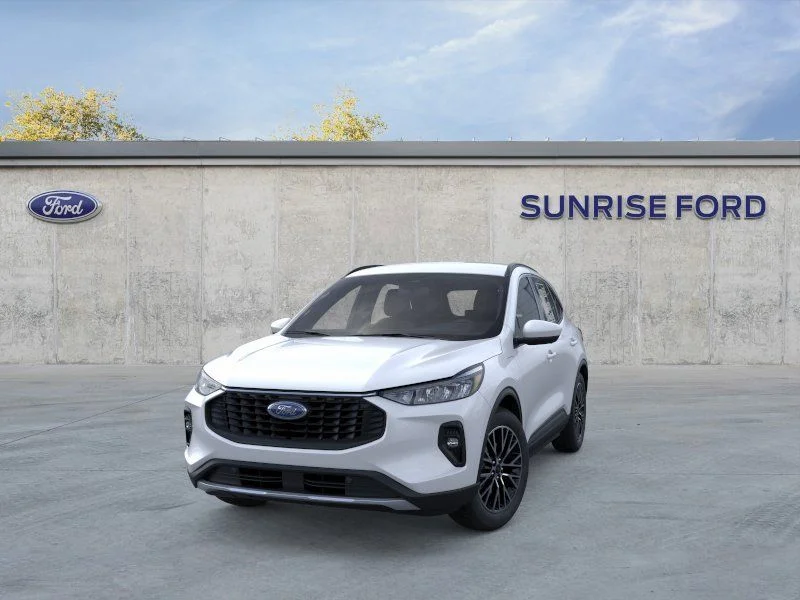 New 2025 Space Silver Metallic Ford Plug-in Hybrid image 2