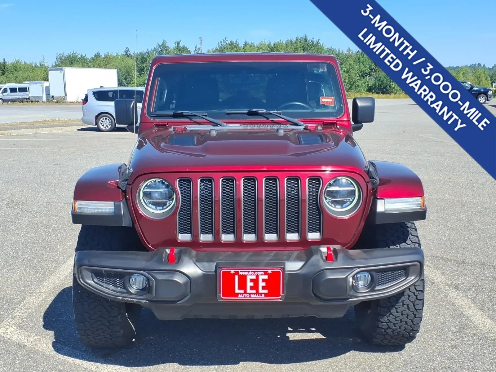 Used 2021 Snazzberry Pearlcoat Jeep Unlimited Rubicon image 2