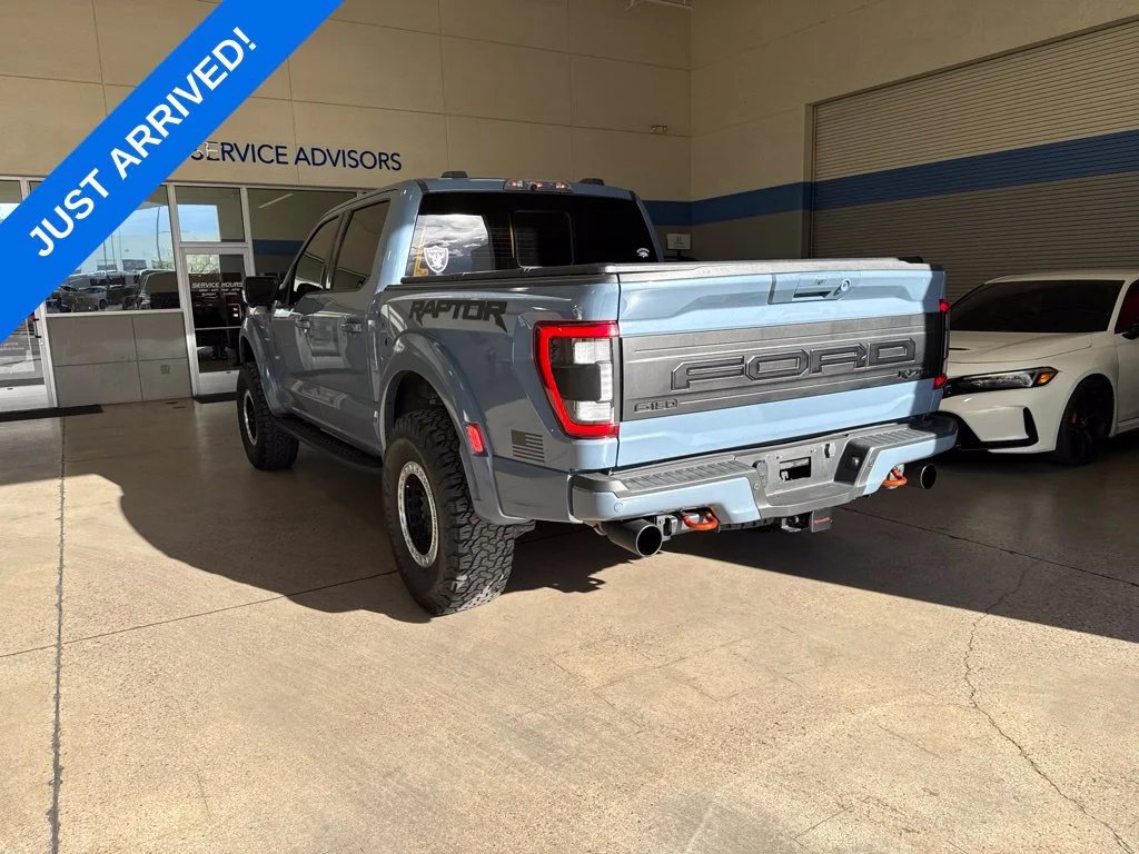 Used 2023 Azure Gray Metallic Ford Raptor image 4
