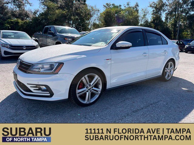 Used 2016 Pure White Volkswagen 2.0T GLI SEL image 1