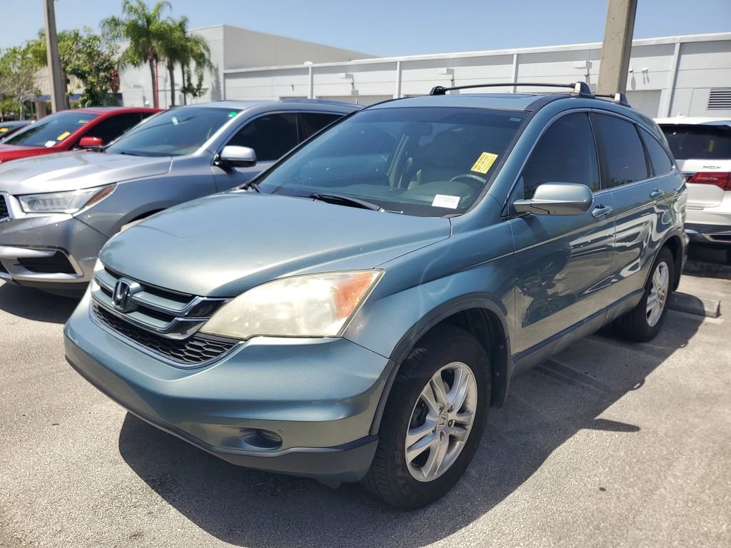 Used 2011 Honda CR-V EX-L with VIN 5J6RE3H71BL056763 for sale in Pembroke Pines, FL