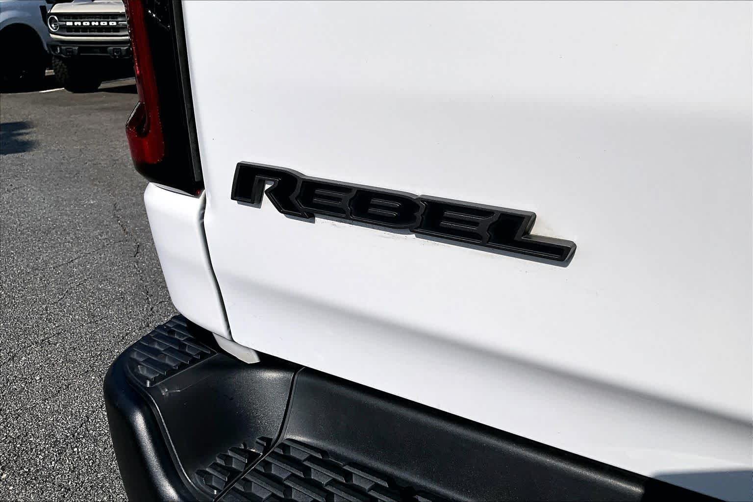 Used 2025 Bright White Clearcoat Ram Rebel image 9