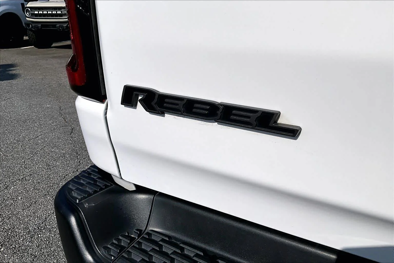 Used 2025 Bright White Clearcoat Ram Rebel image 10