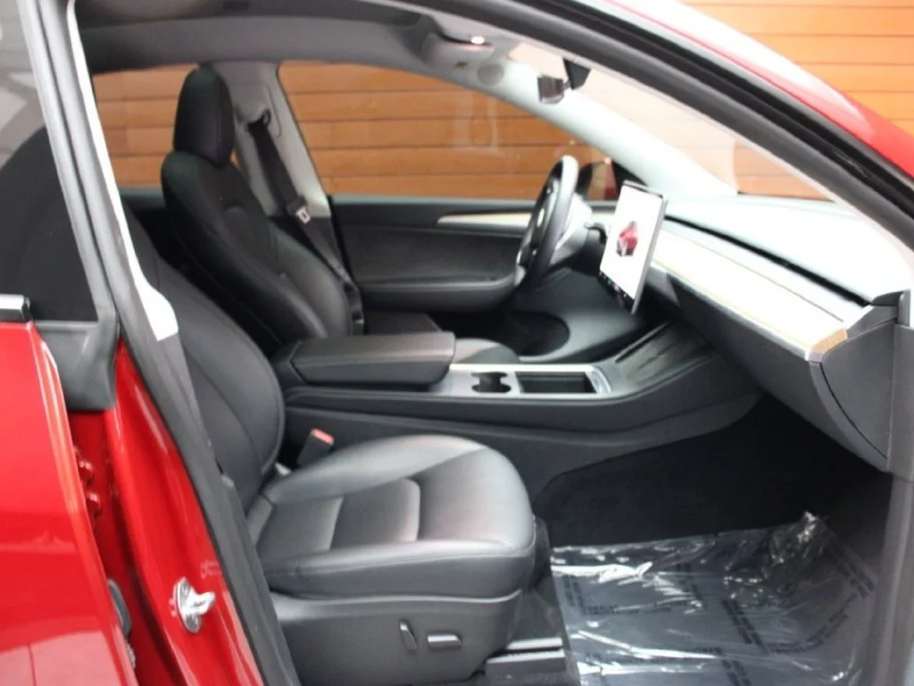 Used 2023 Red Multi-Coat Tesla Long Range image 5