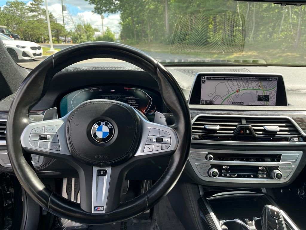 Certified Used 2022 Black Sapphire Metallic BMW 740i xDrive image 13