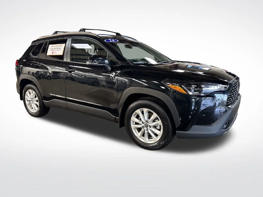 Certified Used 2024 Black Toyota LE image 7