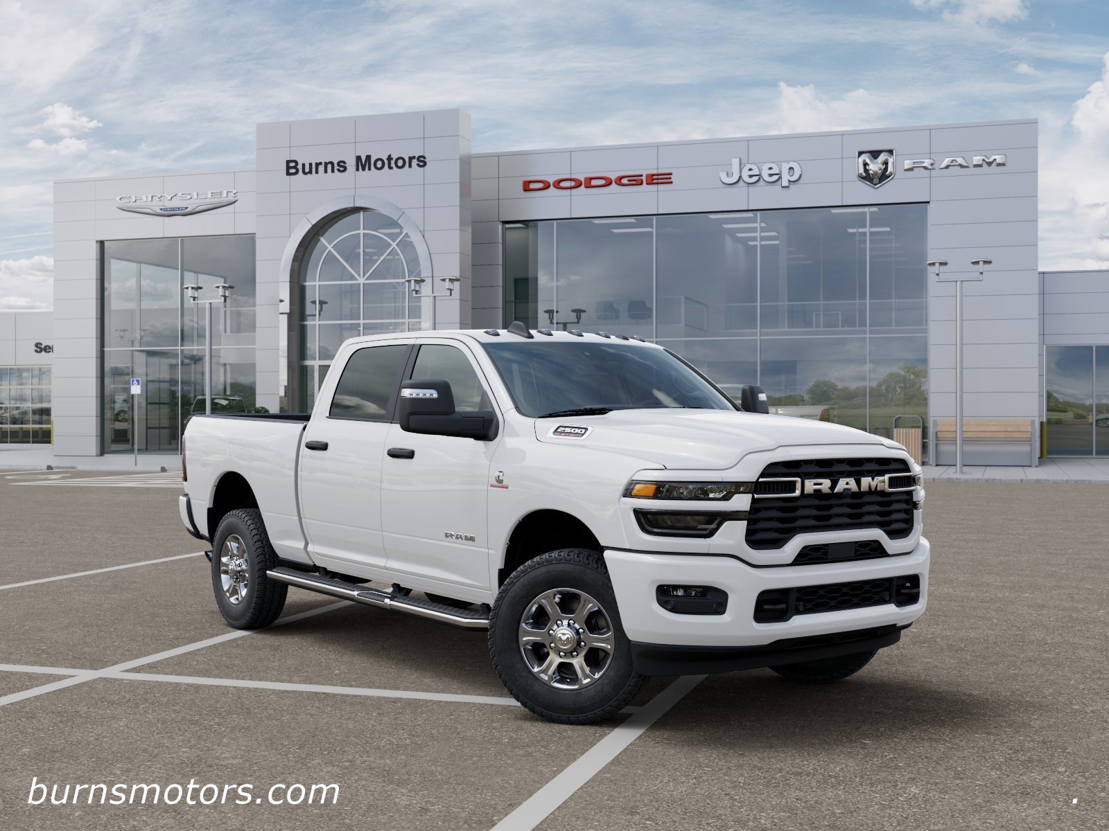 New 2026 Bright White Clear-Coat Exterior Paint RAM Lone Star image 5