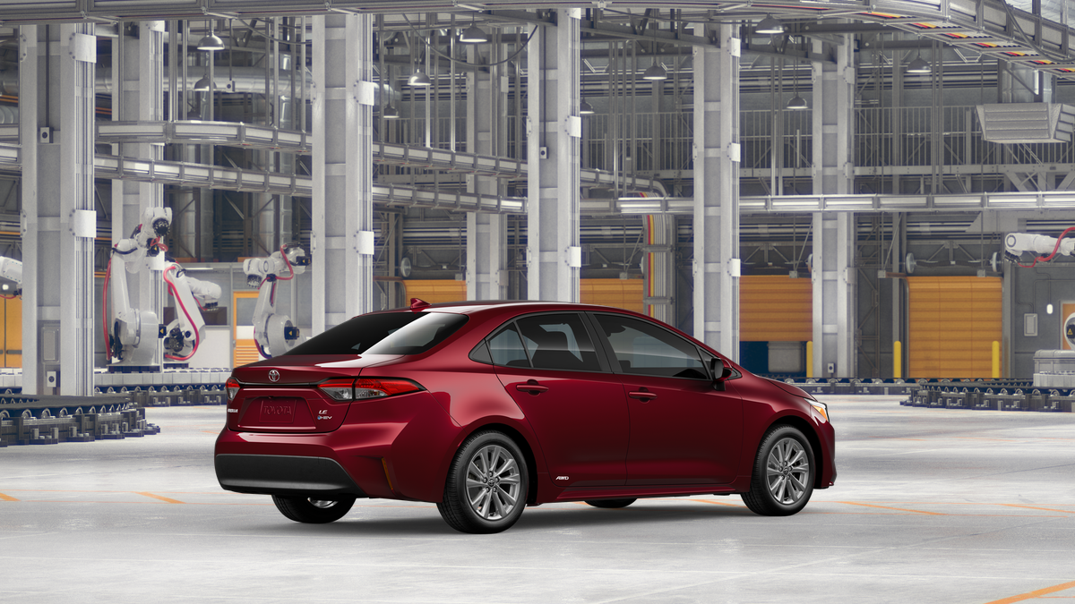 New 2026 Ruby Flare Pearl Toyota Hybrid LE image 10