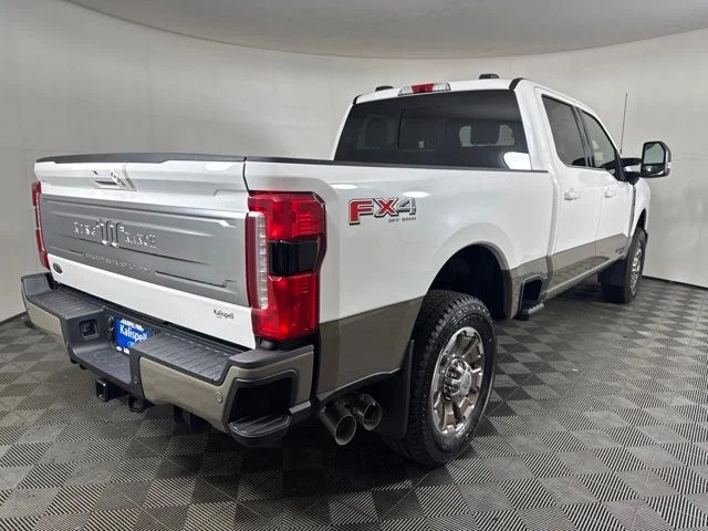 New 2026 Star White Metallic Tri-Coat Ford King Ranch image 3