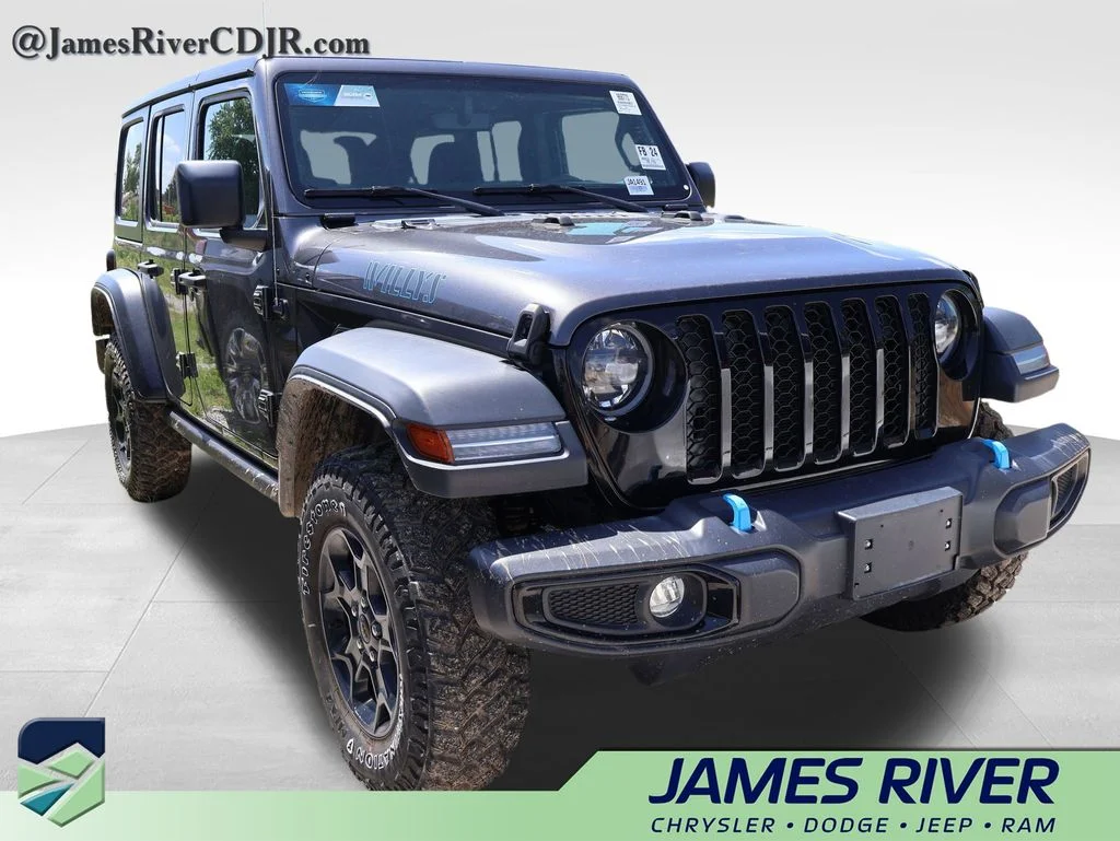 Used 2023 Gray Jeep Willys 4xe image 7