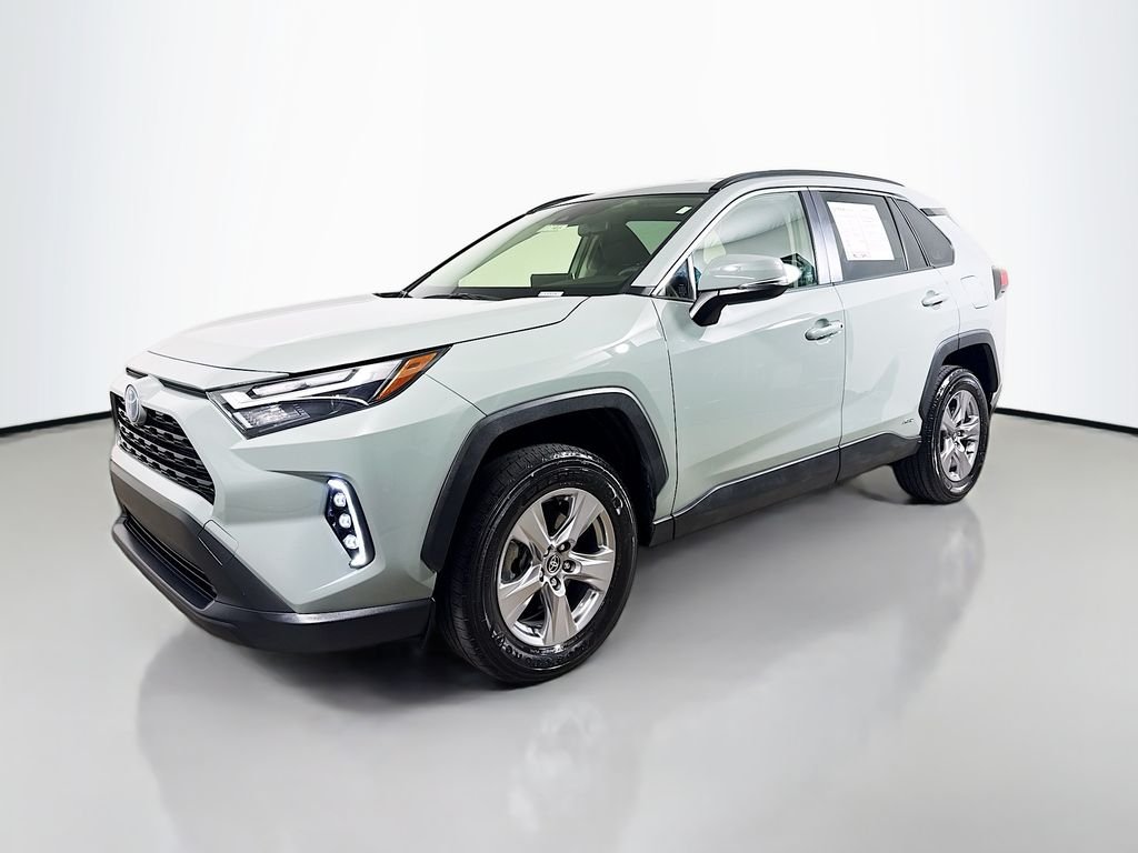 Used 2023 Lunar Rock Toyota Hybrid XLE image 3