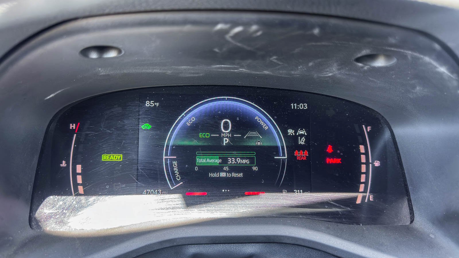 Used 2025 Blue Toyota LE image 23