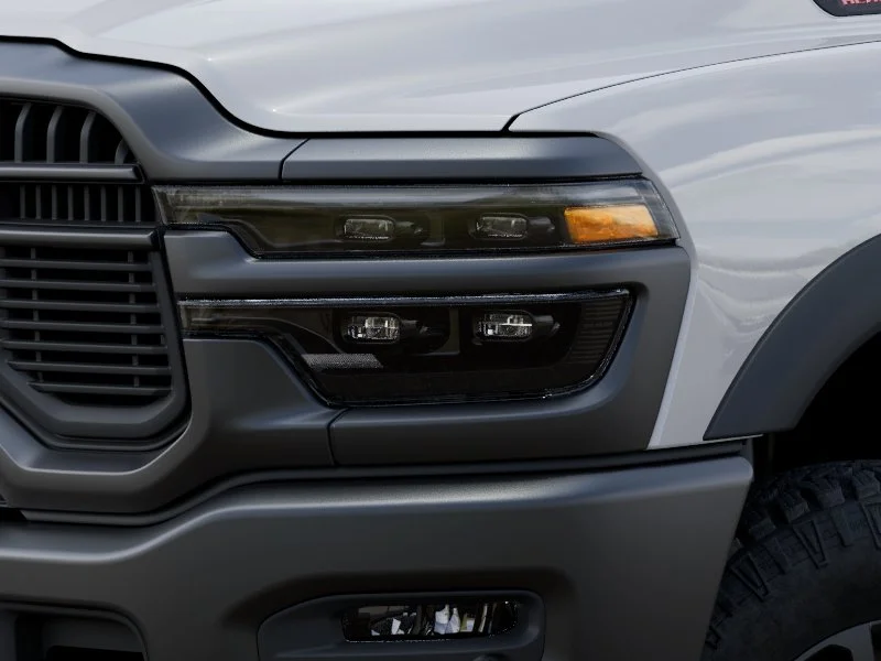 New 2026 Bright White Clear-Coat Exterior Paint RAM Power Wagon image 32