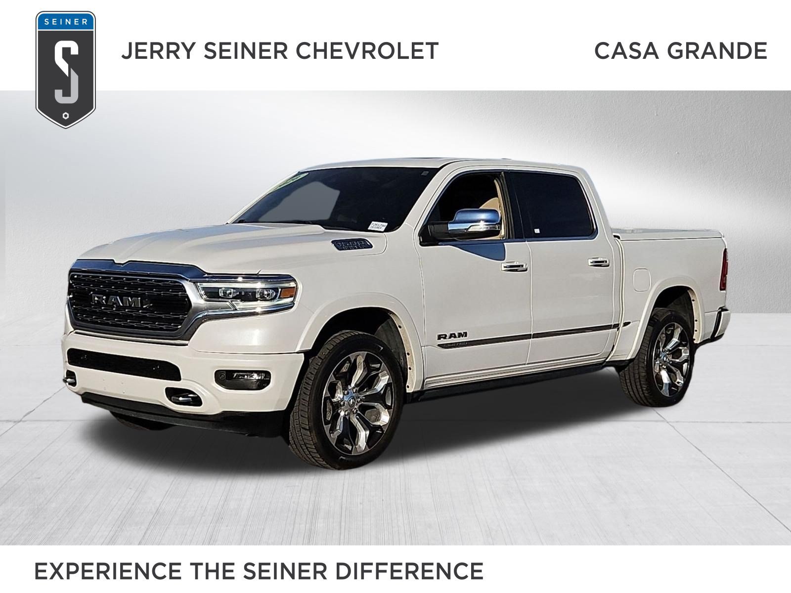 Certified Used 2020 Off-white Ram Limited Crew Cab 4x4 5