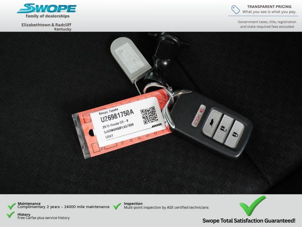 Used 2015 GRAY Honda EX image 33