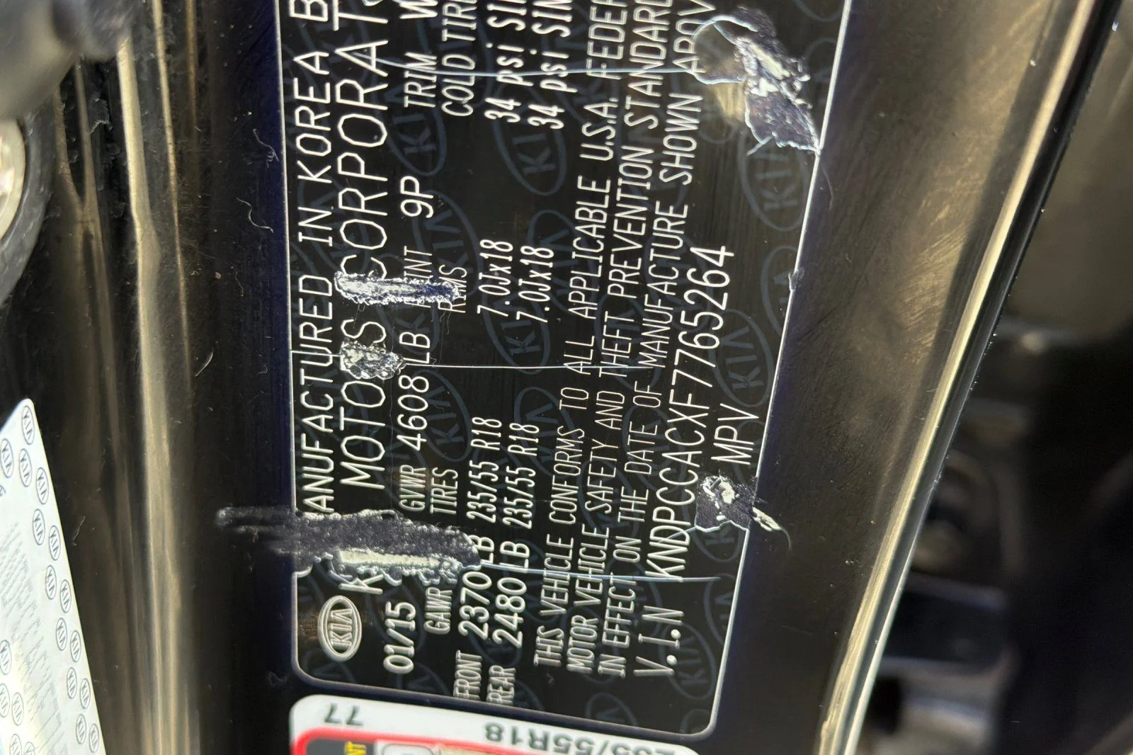 Used 2015 Black Kia EX image 30