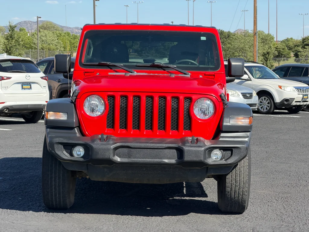 Used 2023 Firecracker Red Clearcoat Jeep Sport S image 2