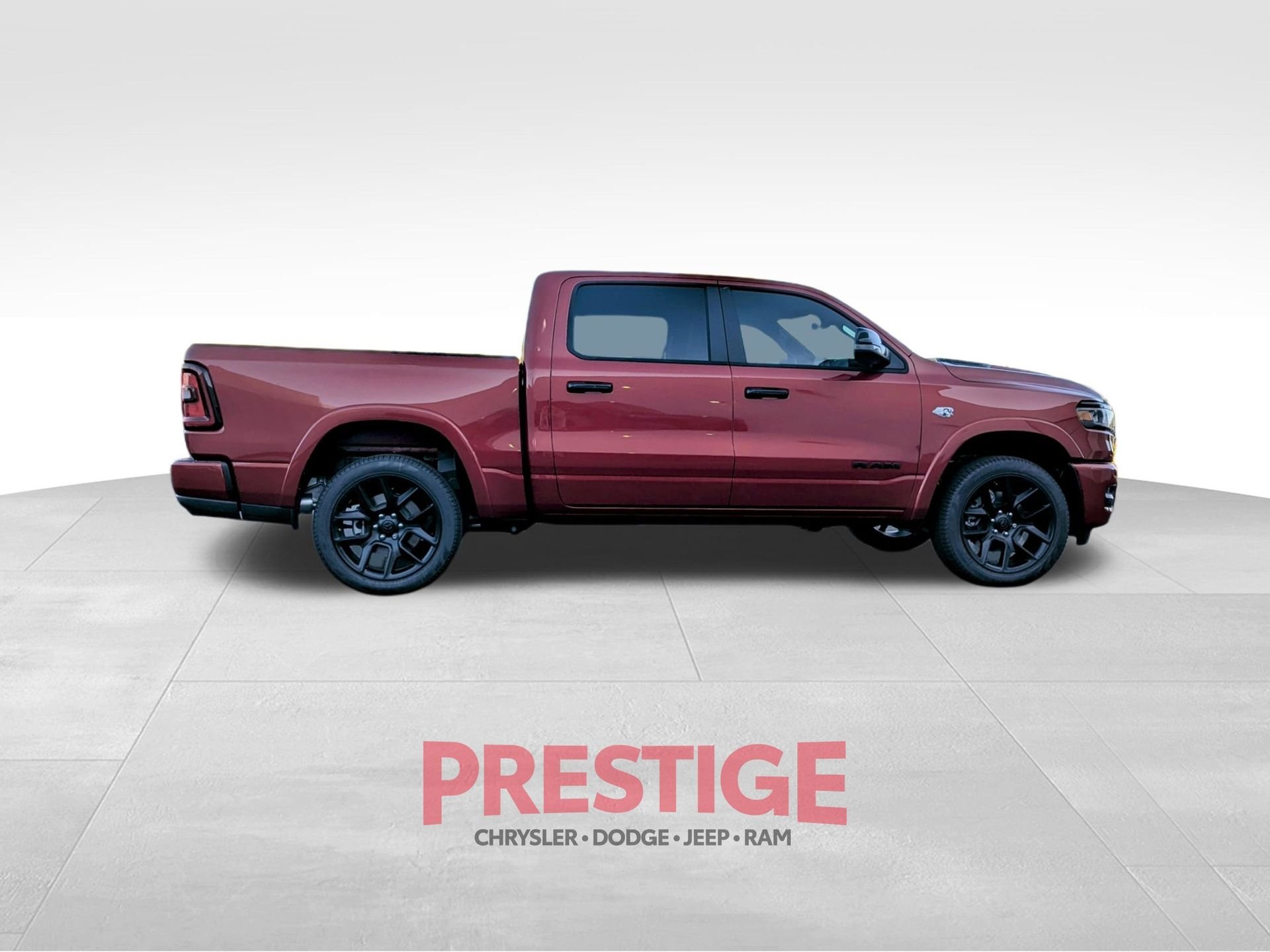 New 2026 Molten Red Pearl-Coat Exterior Paint RAM Laramie image 4