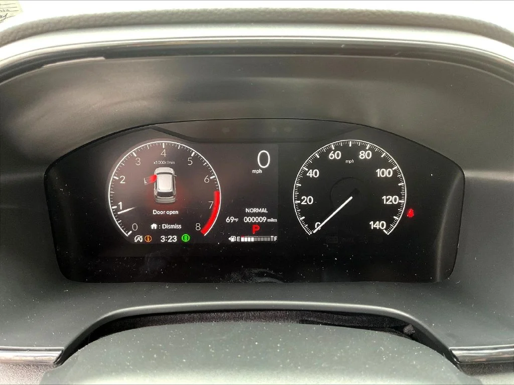 New 2027 Solar Silver Metallic Honda EX AWD image 14