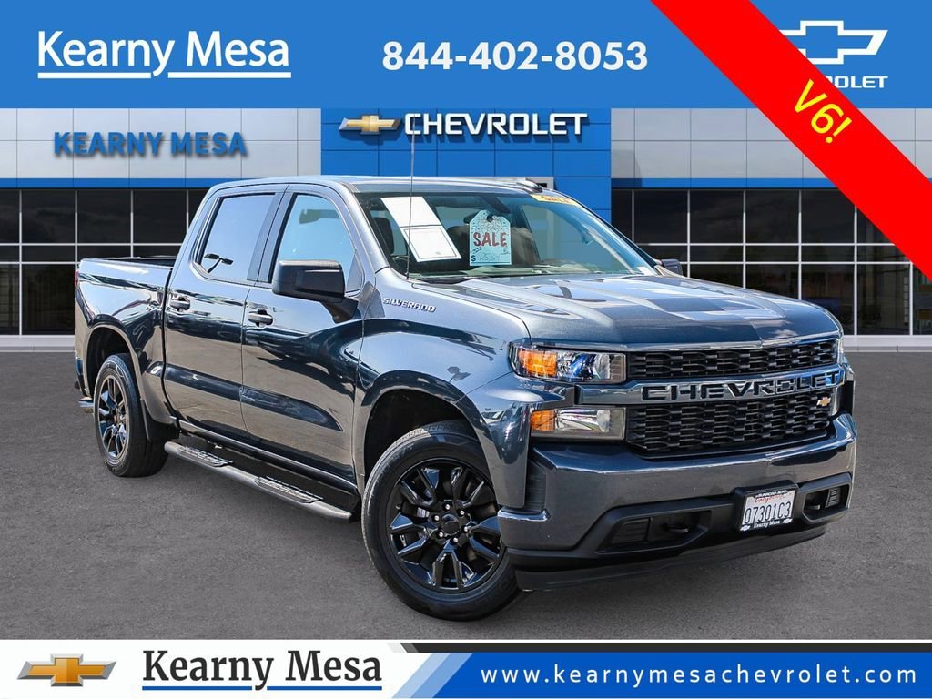 2021 Chevrolet Silverado 1500 Custom Crew Cab Short Box's photo