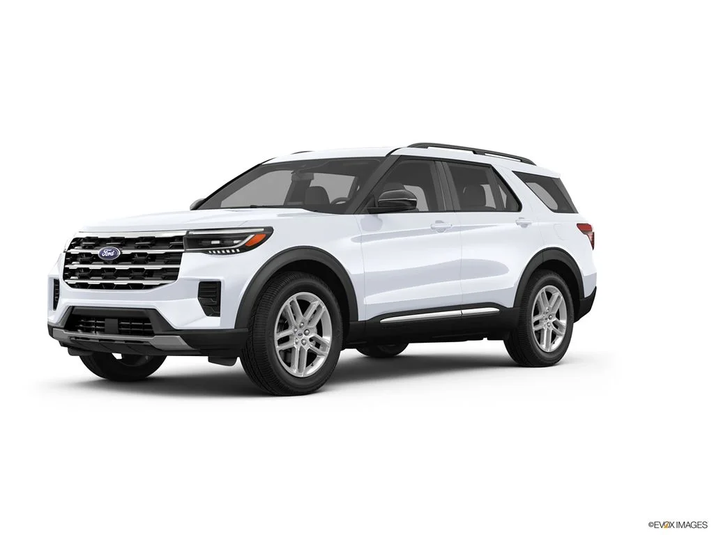 New 2026 Space White Metallic Ford Active image 1