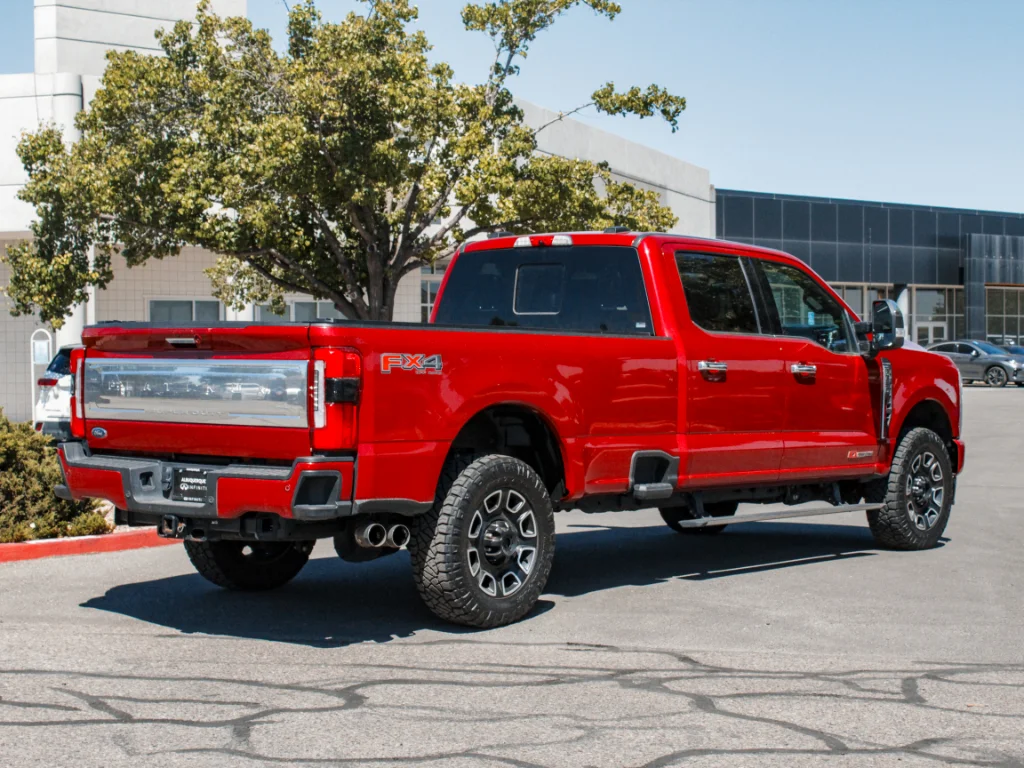 Used 2024 RAPID RED Ford Platinum image 6