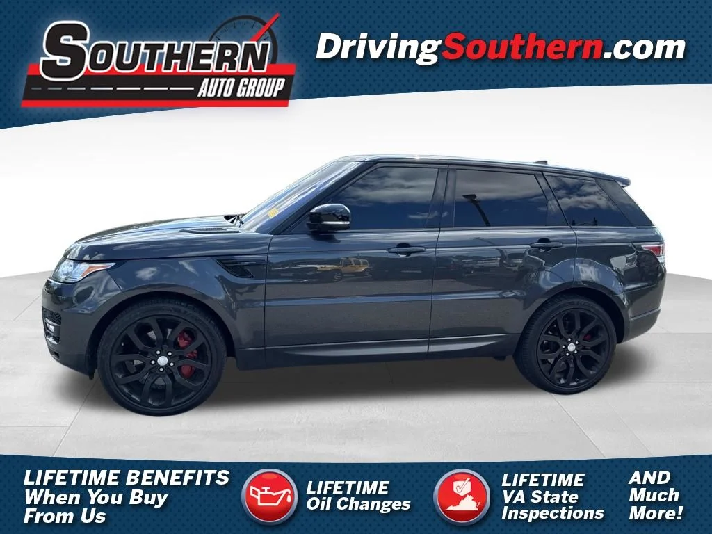 Used 2017 Black Land Rover 5.0L V8 Supercharged image 1