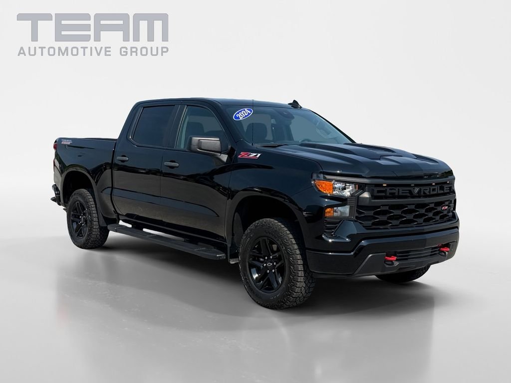 Used 2024 Black Chevrolet Custom Trail Boss image 1