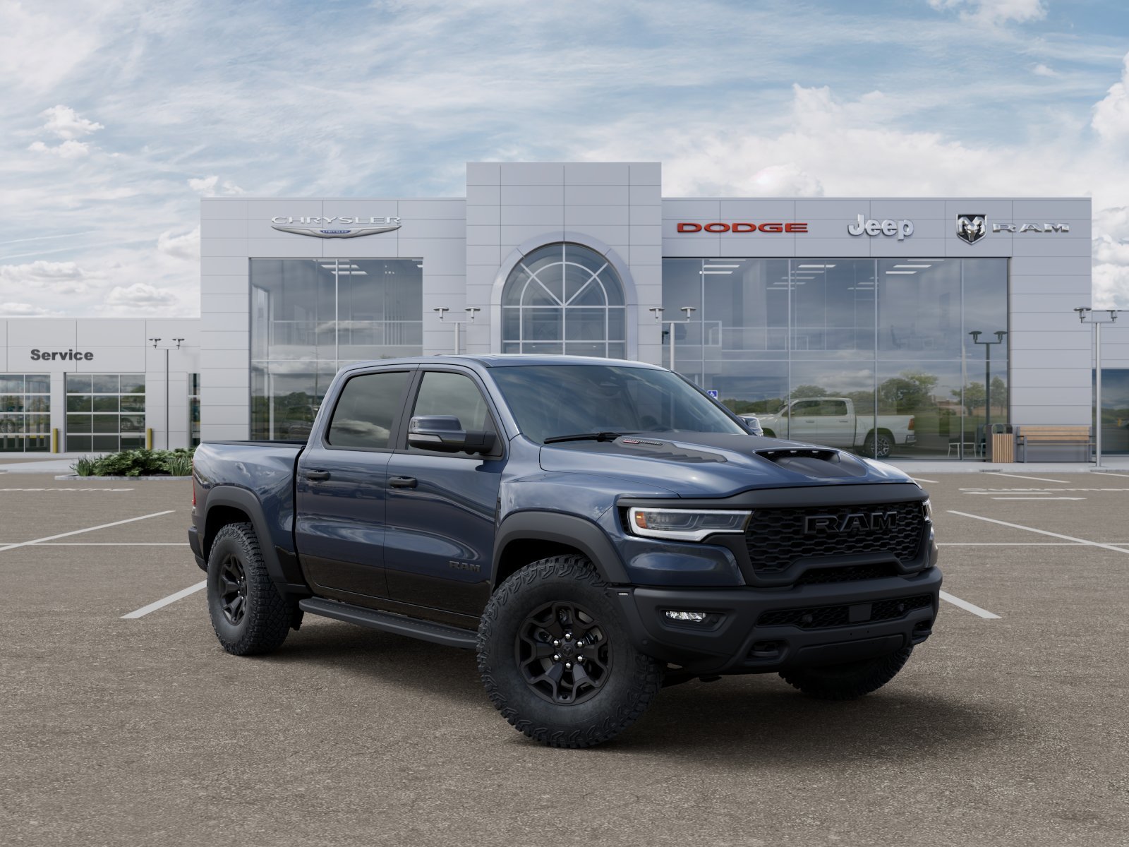 New 2026 Forged Blue Metallic Exterior Paint RAM RHO image 19