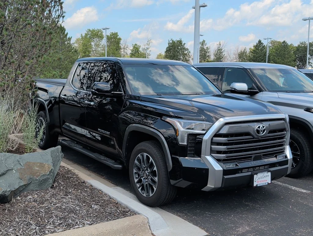 Certified 2025 Toyota Tundra Limited with VIN 5TFJA5EC8SX045070 for sale in Minneapolis, Minnesota