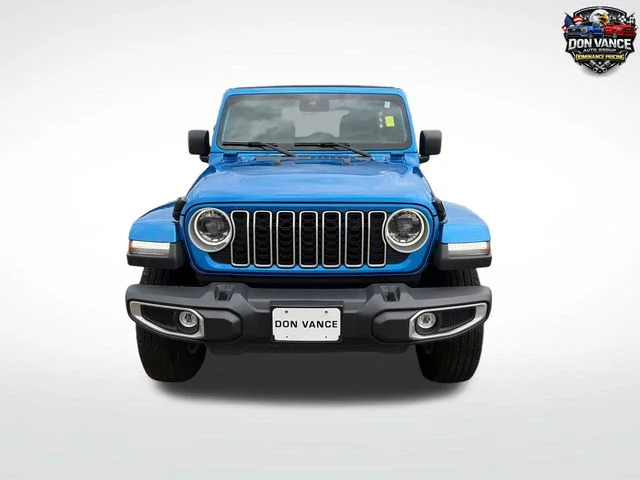 Used 2024 Blue Jeep Sahara image 8