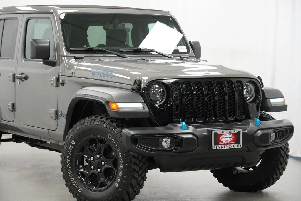 Used 2023 Gray Jeep Willys 4xe image 3