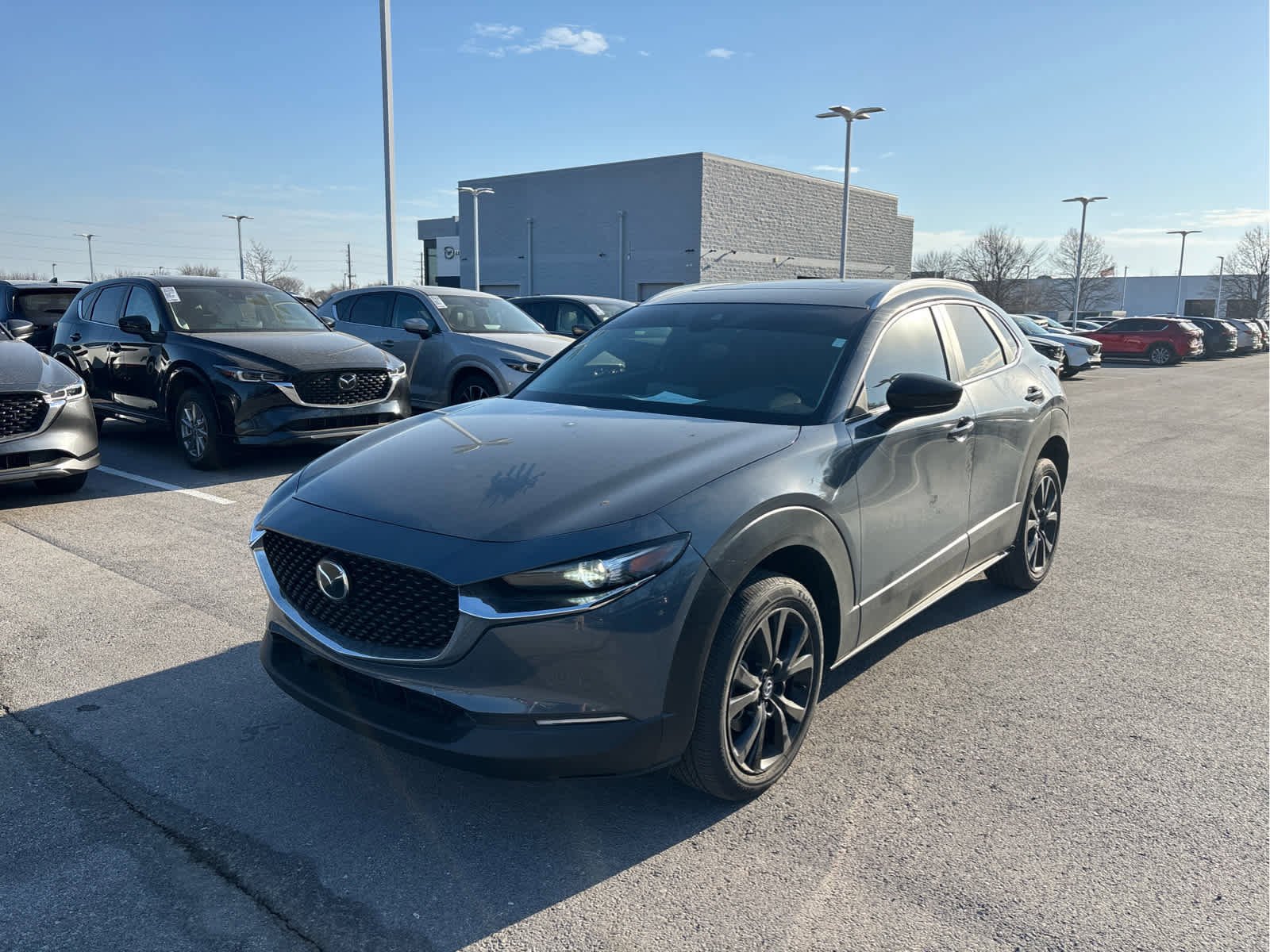 Certified 2023 Mazda CX-30 Carbon Edition with VIN 3MVDMBCM5PM578231 for sale in Kansas City