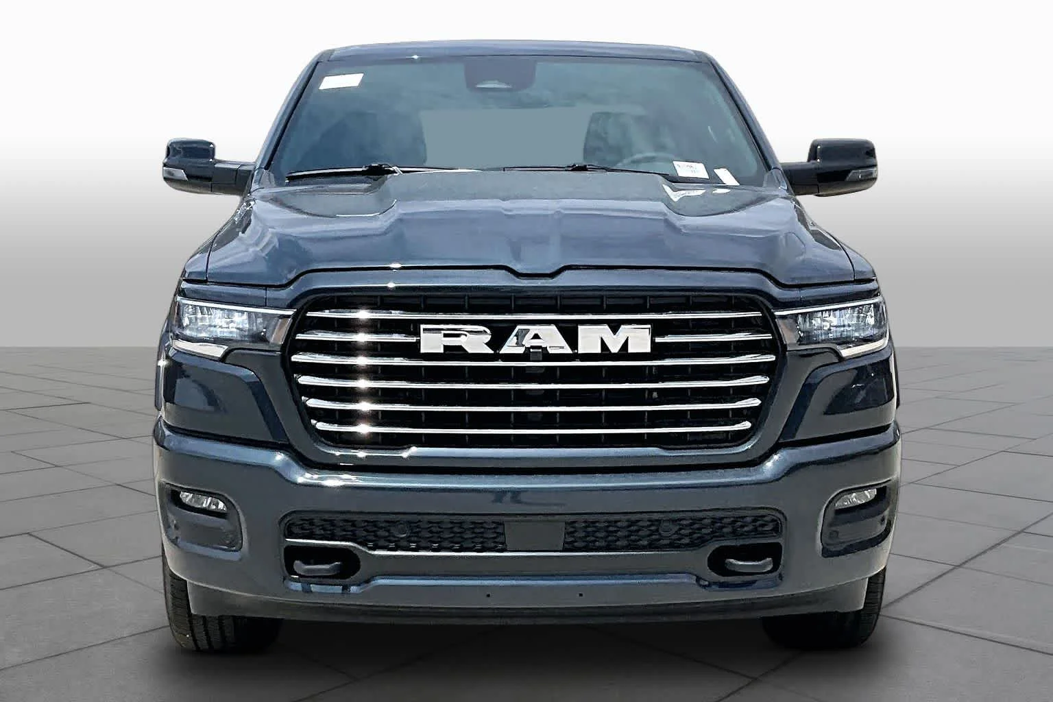 New 2026 Forged Blue Metallic Exterior Paint RAM Laramie image 3