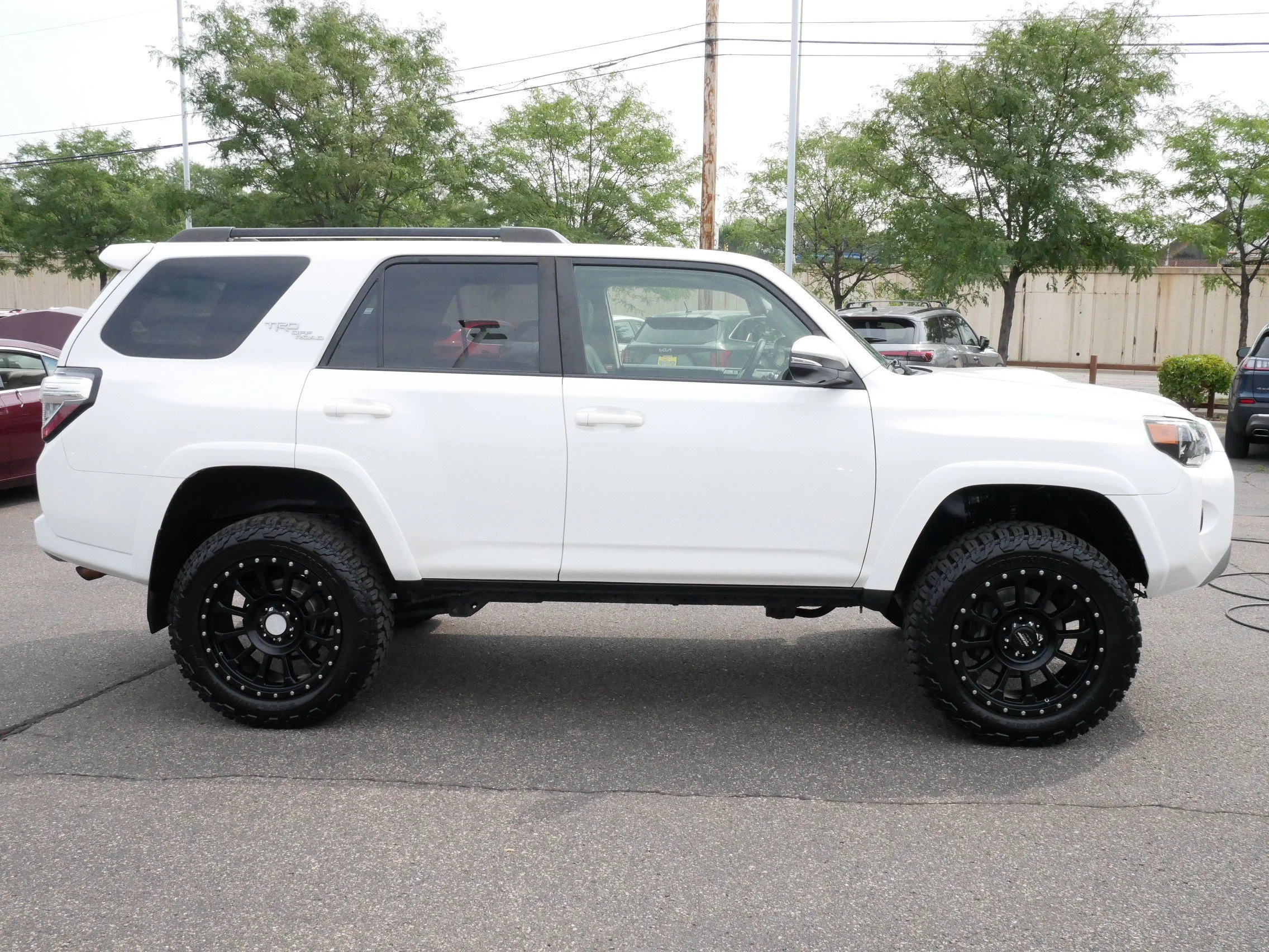 Used 2019 Super White Toyota TRD Off Road Premium image 8