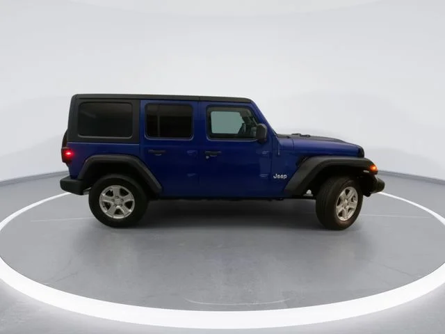 Used 2019 Blue Jeep Unlimited Sport S image 5