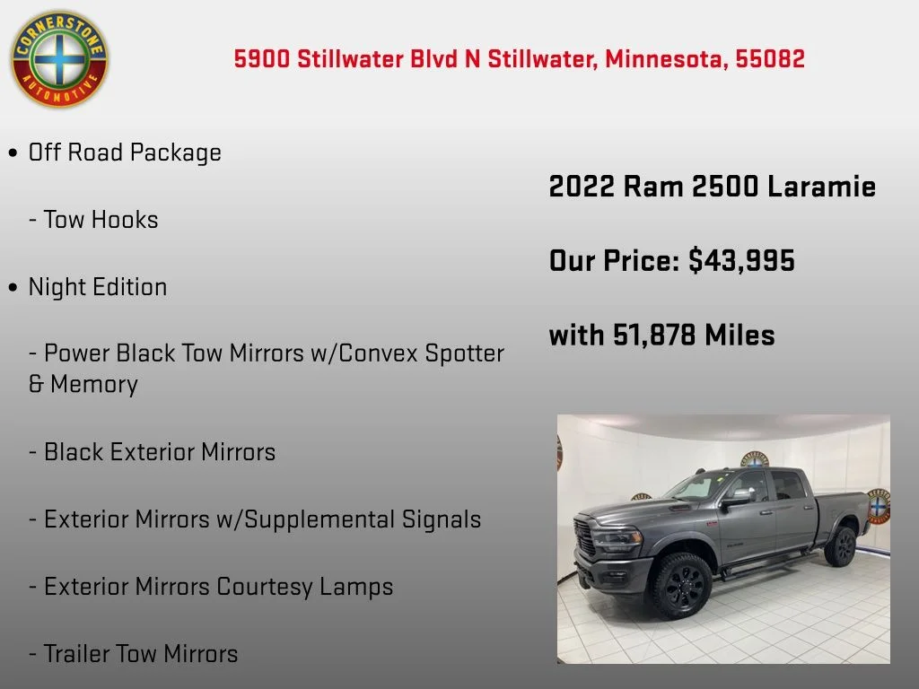 Used 2022 Gray Ram Laramie image 19