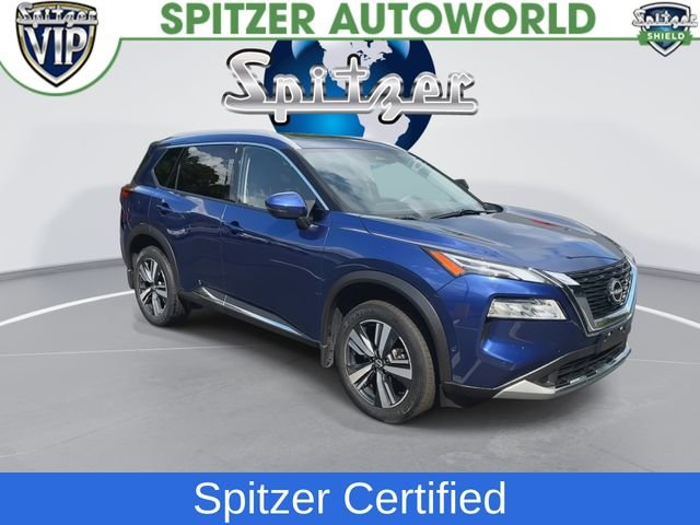 Used 2023 Blue Nissan Platinum image 2