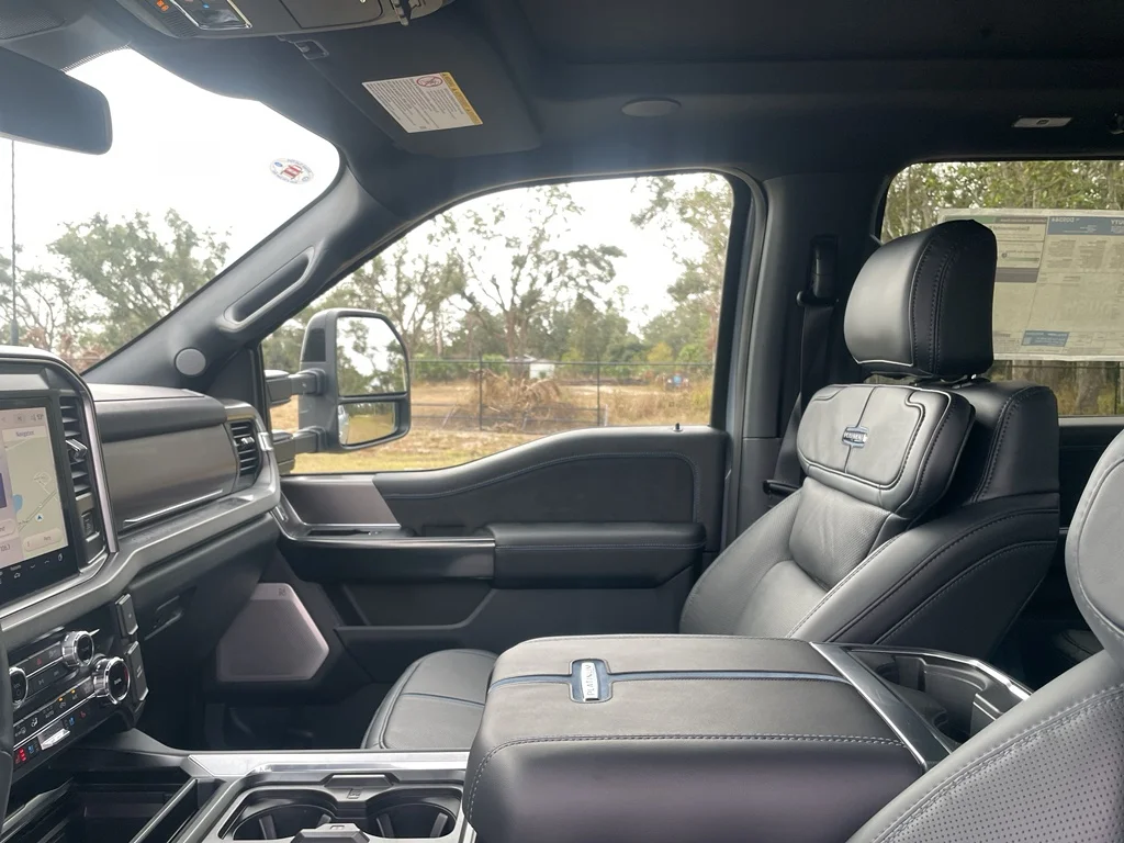 New 2026 Glacier Gray Metallic Tri-Coat Ford F-350® Platinum® image 18