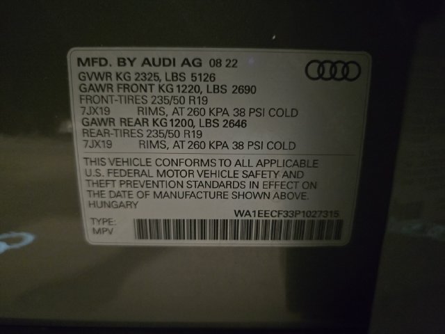 Used 2023 Gray Audi Premium Plus image 38
