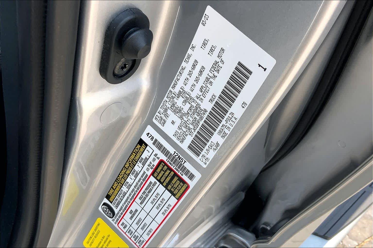 Used 2023 Celestial Silver Metallic Toyota Limited image 34