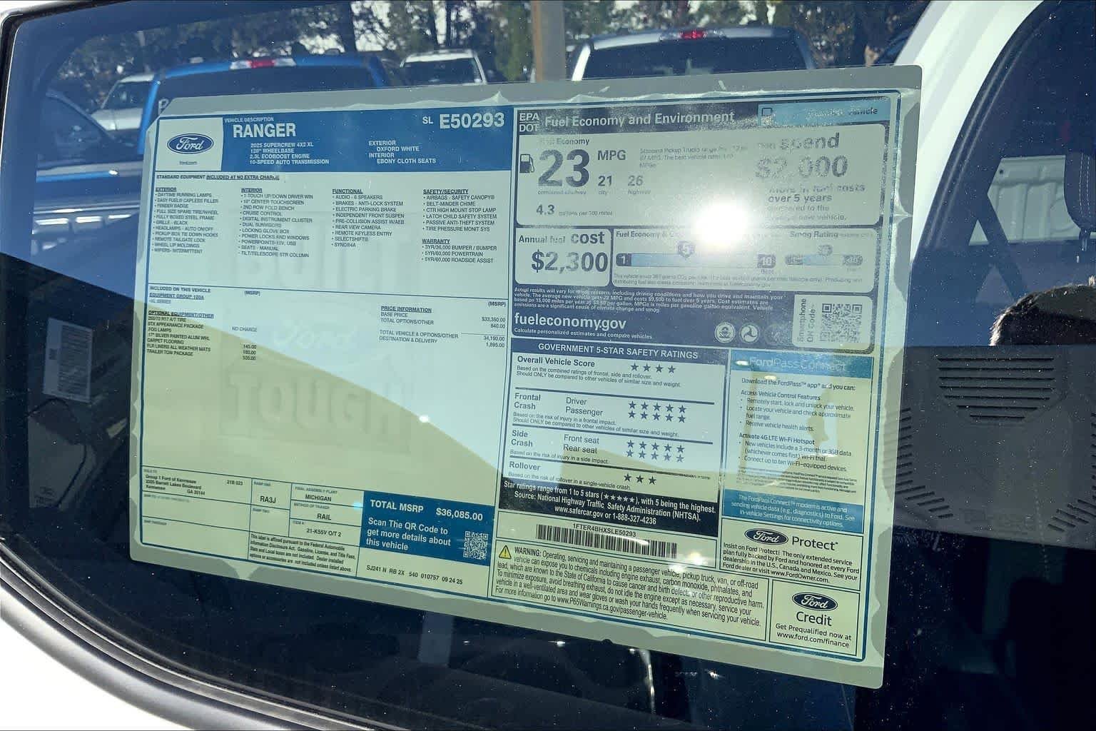 New 2025 Oxford White Ford XL image 17