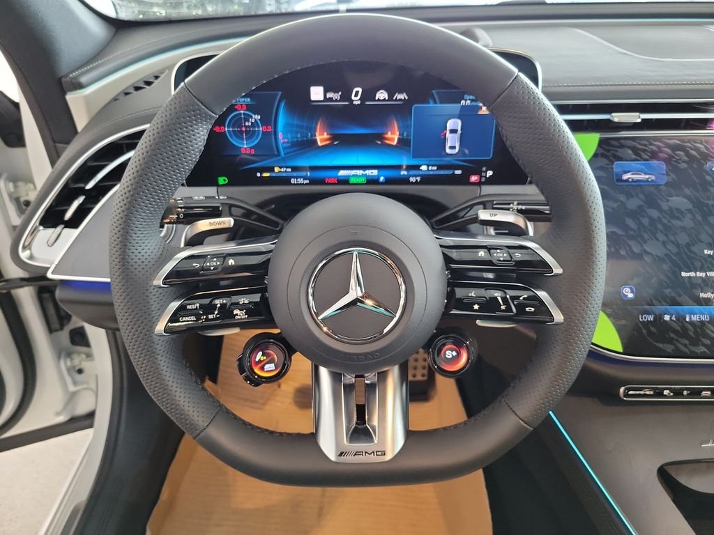 New 2027 MANUFAKTUR Moonlight White Magno Mercedes-Benz AMG® E 53 E 4MATIC+ Sedan image 23