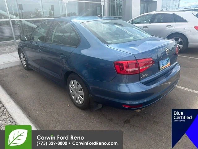 Used 2015 Blue Metallic Volkswagen 2.0L S image 4
