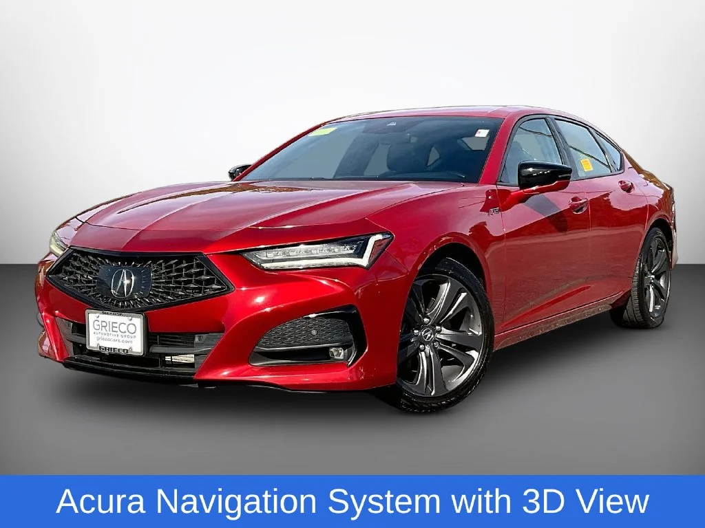 Used 2022 Performance Red Pearl Acura A-Spec Package image 3