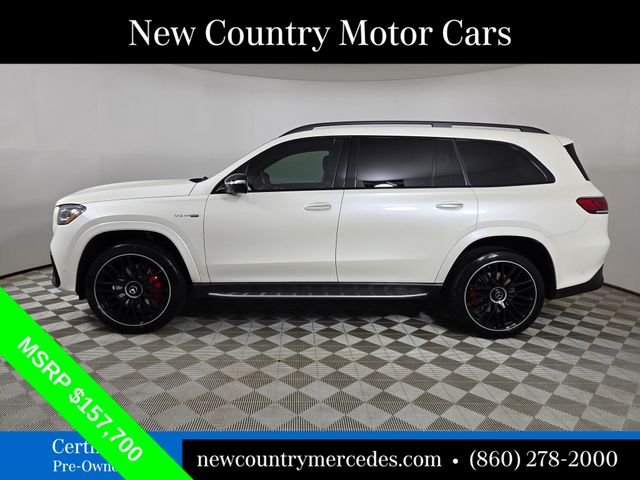 Certified Used 2021 White Mercedes-Benz GLS 63 AMG® image 6