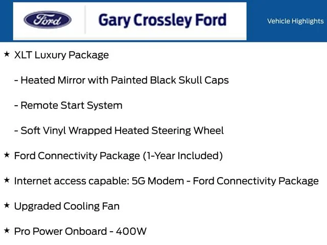 New 2026 Oxford White Ford XLT image 12